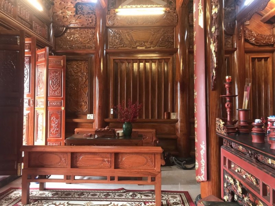 Nhà gỗ 3 gian đẹp 2.1 tỷ