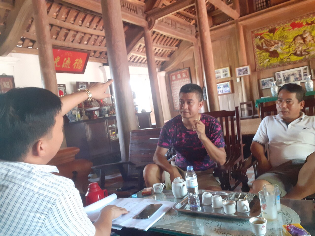 Tu sửa ngôi nhà gỗ lim 120 năm tại tỉnh Phú Thọ